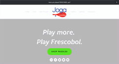 Desktop Screenshot of jogapaddles.com